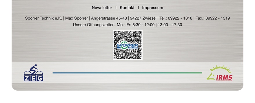 Wilkommen bei Sporrer Technik e. K
